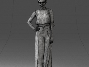 girl in pose 0148 3D 模型