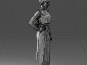 girl in pose 0148 3d print ready 3D Print Model