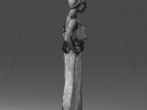 girl in pose 0148 3d print ready 3D Print Model