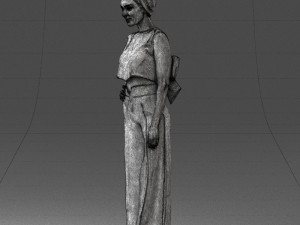 girl in pose 0148 3d print ready 3D Print Model