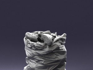 garbage bag 0147 3d print ready 3D 打印模型