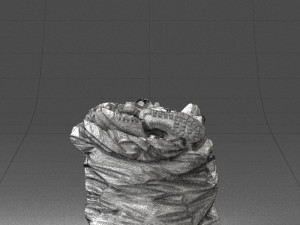 garbage bag 0147 3d print ready 3D 打印模型