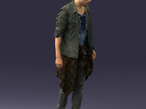 man in jeans 1053 3D-Modell