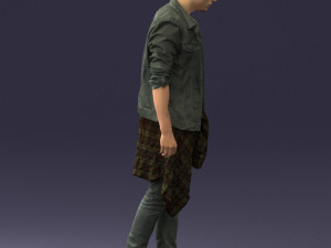 man in jeans 1053 3D-Modell