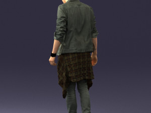 man in jeans 1053 3D-Modell