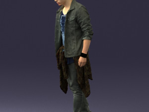 man in jeans 1053 3D-Modell