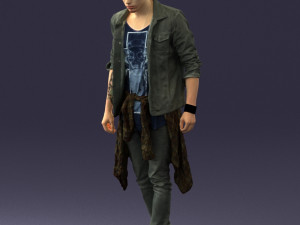 man in jeans 1053 3D-Modell