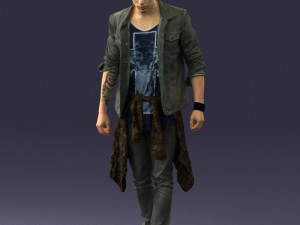 man in jeans 1053 3D-Modell