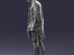 man in jeans 1053 3D-Modell