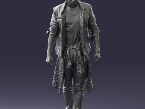 man in jeans 1053 3d print ready 3D प्रिंट मॉडल