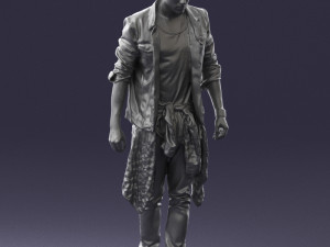 man in jeans 1053 3d print ready 3D प्रिंट मॉडल