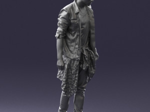 man in jeans 1053 3d print ready 3D प्रिंट मॉडल