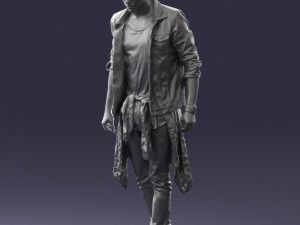 man in jeans 1053 3d print ready 3D प्रिंट मॉडल