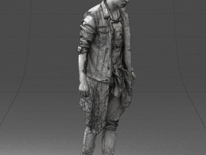 man in jeans 1053 3d print ready 3D प्रिंट मॉडल