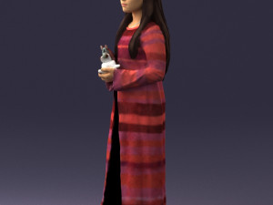 girl with toys 0157 Model 3D