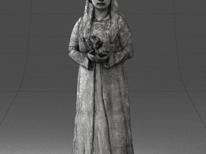 girl with toys 0157 Model 3D