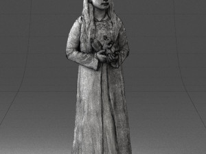 girl with toys 0157 Model 3D