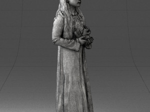 girl with toys 0157 Model 3D