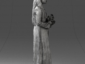girl with toys 0157 Model 3D