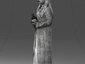 girl with toys 0157 Model 3D