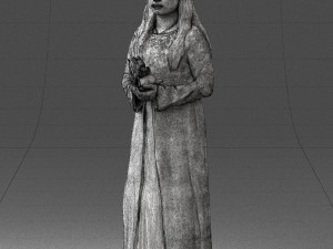 girl with toys 0157 3d print ready 3D Druckmodell