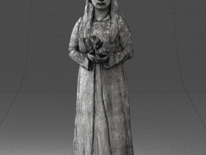 girl with toys 0157 3d print ready 3D Druckmodell