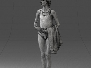 girl in swimsuit 0161 3d print ready Modello di stampa 3D