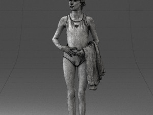 girl in swimsuit 0161 3d print ready Modello di stampa 3D