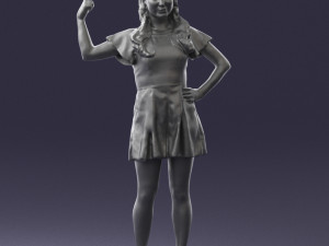 woman in pose 0193 3D Модель