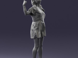 woman in pose 0193 3D Модель