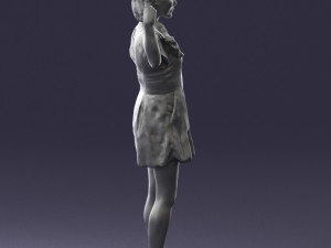 woman in pose 0193 3D Модель