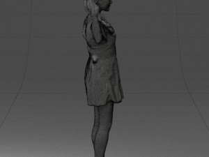 woman in pose 0193 3D Модель