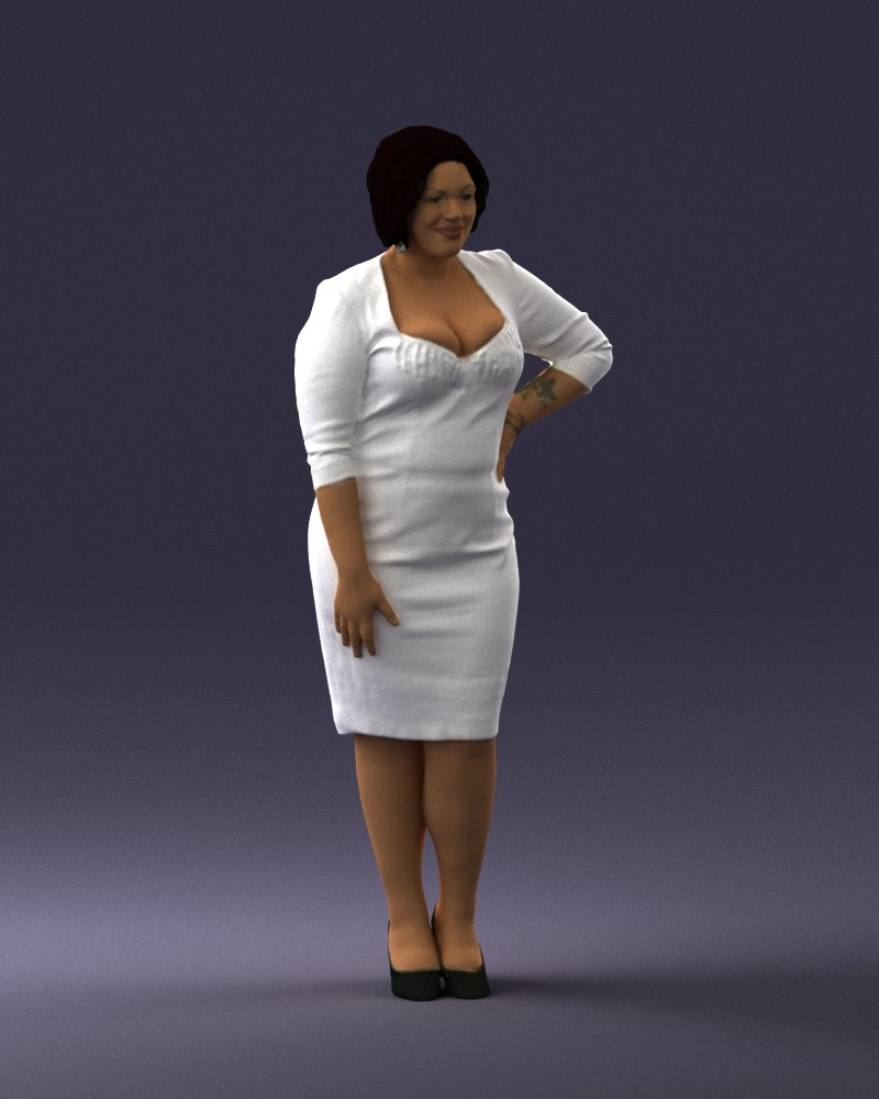 Big Woman Model