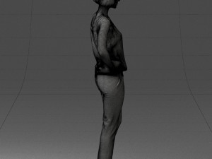 woman in red dress 0202 3d print ready Modello di stampa 3D
