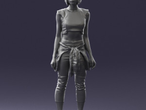 woman in tracksuit 0211 3d print ready 3D Print Model
