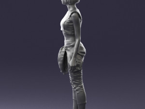 woman in tracksuit 0211 3d print ready 3D Print Model