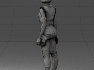 woman in tracksuit 0211 3d print ready 3D Print Model