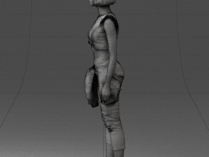 woman in tracksuit 0211 3d print ready 3D Print Model