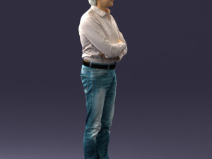 old man 0164 3D Model
