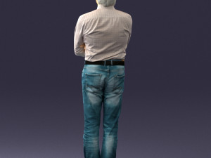 old man 0164 3D Model
