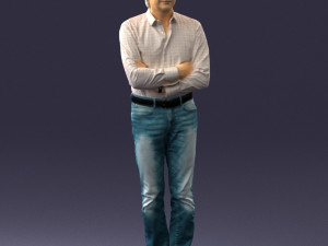 old man 0164 3D Model