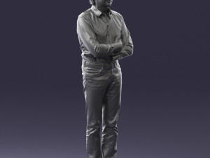 old man 0164 3D Model