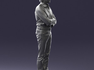 old man 0164 3D Model