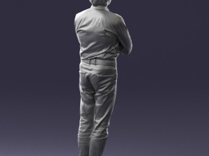 old man 0164 3D Model