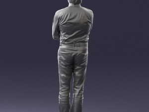 old man 0164 3D Model