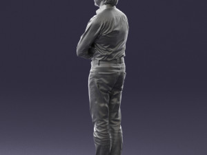 old man 0164 3D Model