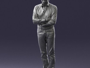 old man 0164 3D Model