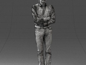 old man 0164 3D Model