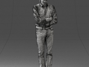 old man 0164 3D Model