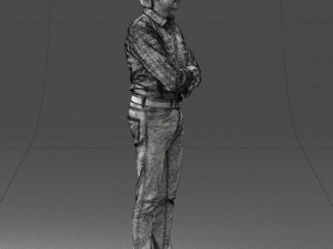 old man 0164 3D Model